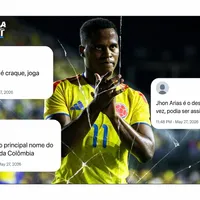 Arias é exaltado pela web após classificação da Colômbia: "joga muito"
