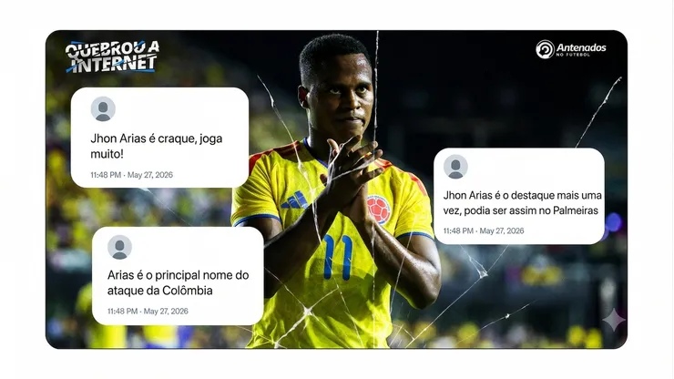 Arias é exaltado pela web após classificação da Colômbia: "joga muito"