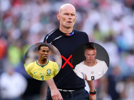 Técnico da Noruega afasta rivalidade Haaland x Gabriel Magalhães na Copa
