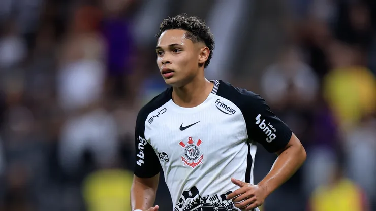 Dieguinho jogador do Corinthians durante partida contra o Capivariano no estádio Arena Corinthians pelo campeonato Paulista 2026. Foto: Marcello Zambrana/AGIF