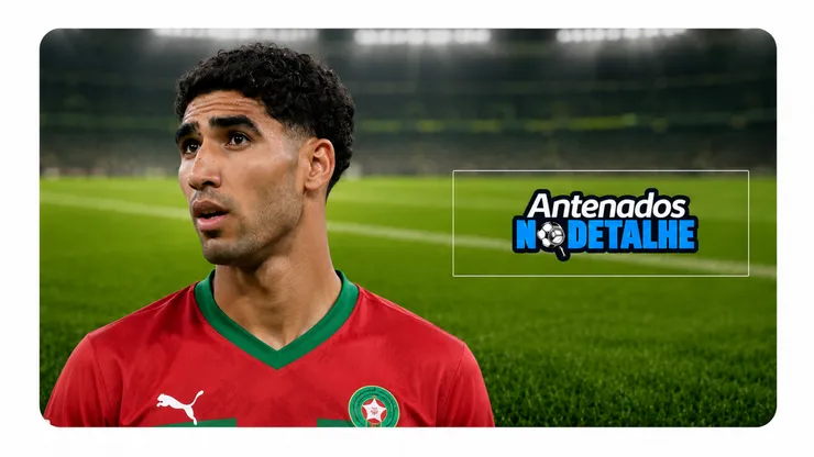 Hakimi se irrita e causa confusão em Canadá x Marrocos. Foto: David Ramos/Getty Images