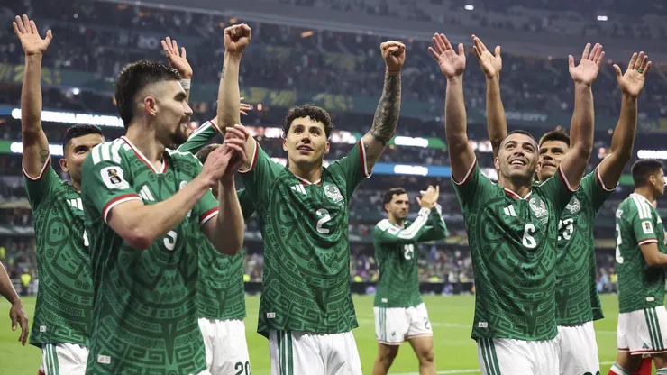 MEXICO CITY, MEXICO - JUNE 30: Jorge Sanchez #2 and Erik Lira #6 of Mexico celebrate after the team's victory and progression to the Round of 16 after the FIFA World Cup 2026 Round Of 32 match between Mexico and Ecuador at Mexico City Stadium on June 30, 2026 in Mexico City, Mexico. (Photo by Kevin C. Cox/Getty Images)