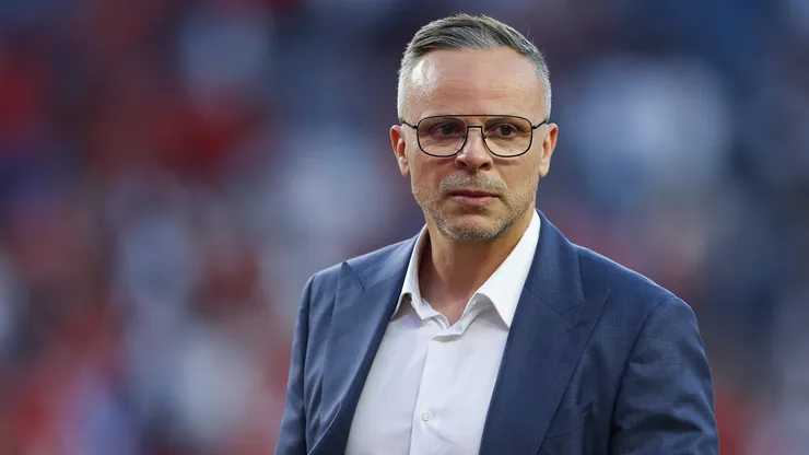 FOXBOROUGH, MASSACHUSETTS - JUNE 19: Mohamed Ouahbi, Head Coach of Morocco, looks on after the 1-0 win during the FIFA World Cup 2026 Group C match between Scotland and Morocco at Boston Stadium on June 19, 2026 in Foxborough, Massachusetts. (Photo by Buda Mendes/Getty Images)