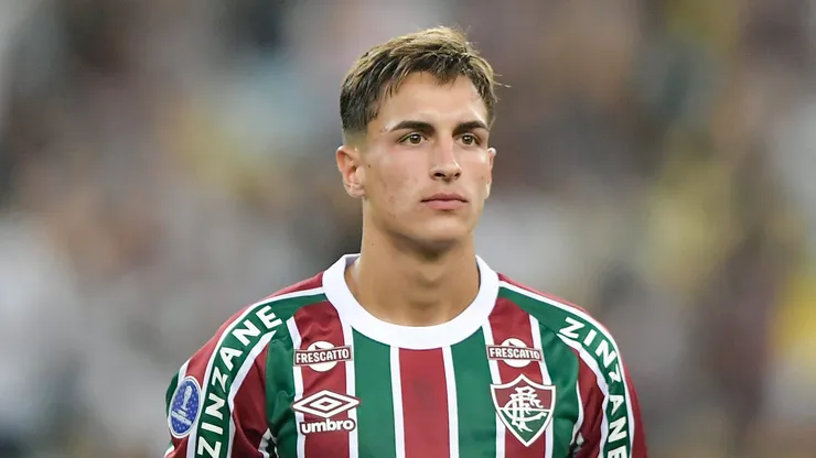 Bernal jogador do Fluminense durante partida contra o San Jose no estadio Maracana pelo campeonato Copa Sul-americana 2025. Foto: Thiago Ribeiro/AGIF