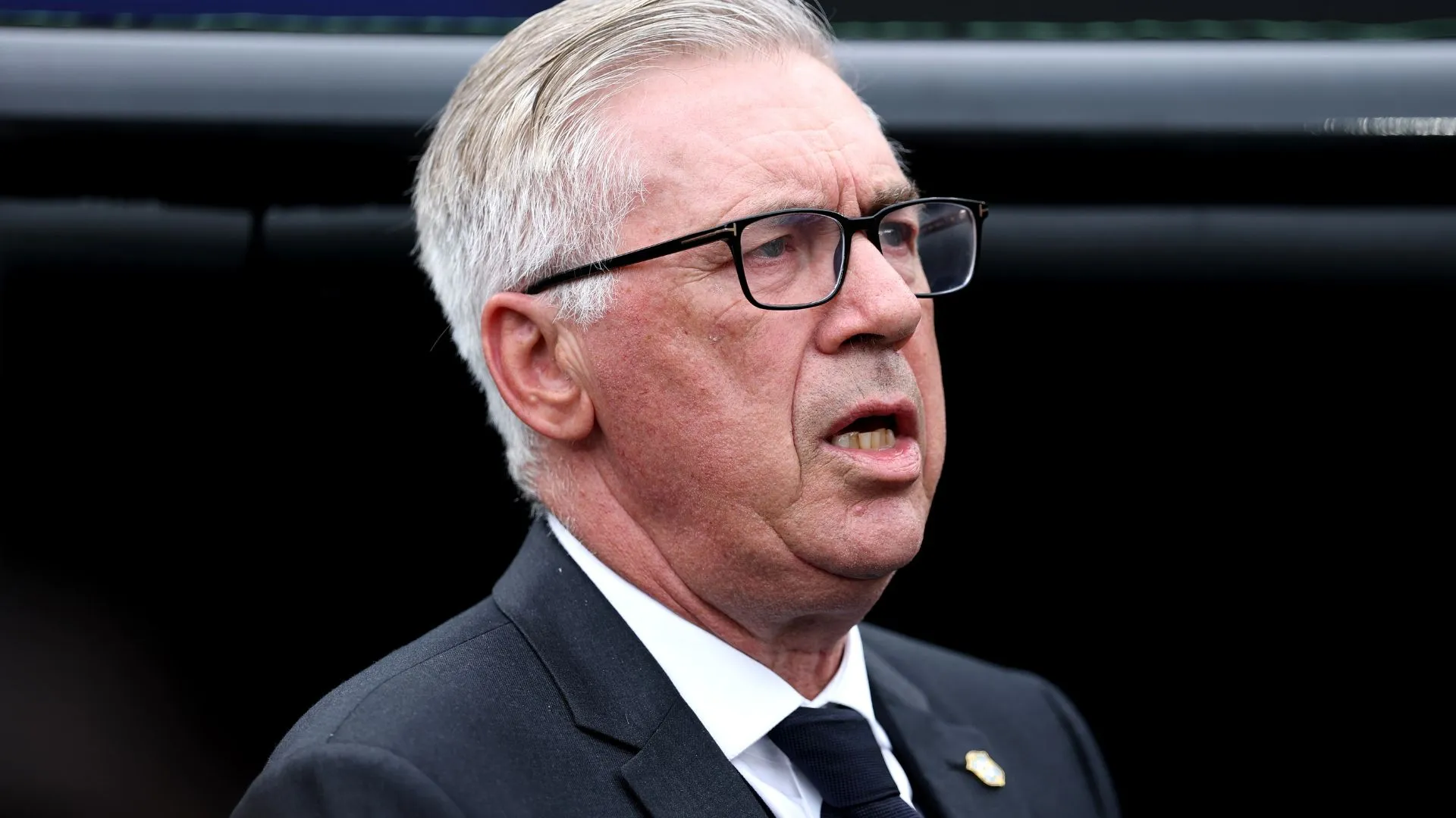 Ancelotti em Brasil x Noruega pela Copa do Mundo
