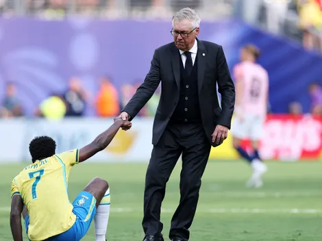 Ancelotti justifica escolha por Bruno Guimarães em pênalti