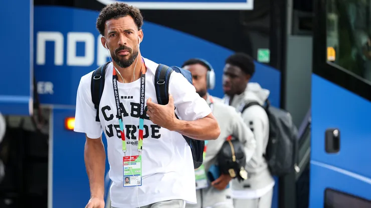 Vozinha of Cabo Verde arrives to the stadium prior to the FIFA World Cup 2026 Group H match between Spain and Cabo Verde at Atlanta Stadium on June 15, 2026 in Atlanta, Georgia.