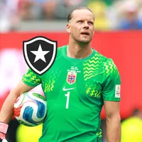 Torcida do Botafogo pede a contratação de Ørjan Nyland, goleiro da Noruega