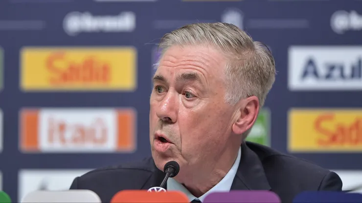Carlo Ancelotti, técnico da Seleção Brasileira