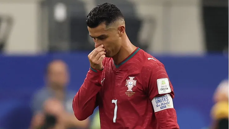 Cristiano Ronaldo após eliminação de Portugal contra a Espanha na Copa do Mundo de 2026.