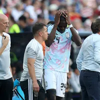 Onana sofre lesão no primeiro tempo de Bélgica x EUA e deixa o gramado aos prantos