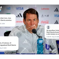 Aposta de Rudi Garcia em Bélgica x EUA cala críticas e viraliza