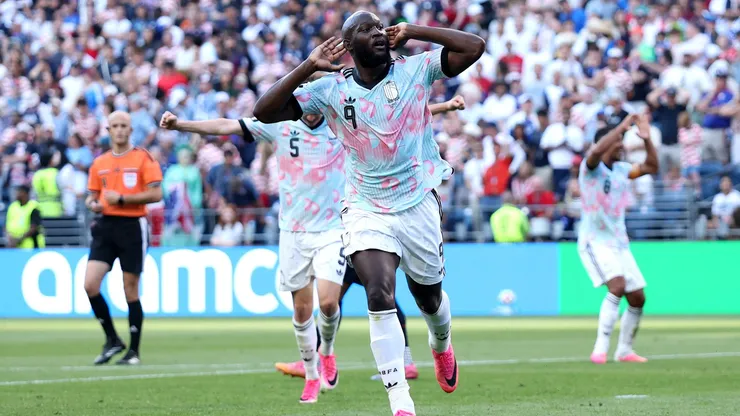 Lukaku em Estados Unidos x Bélgica pela Copa do Mundo 2026. Foto: Jamie Squire/Getty Images