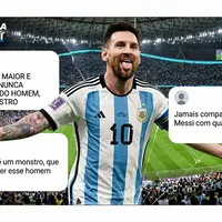 Messi dá volta por cima e domina memes da Copa