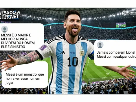 Messi dá volta por cima e domina memes da Copa