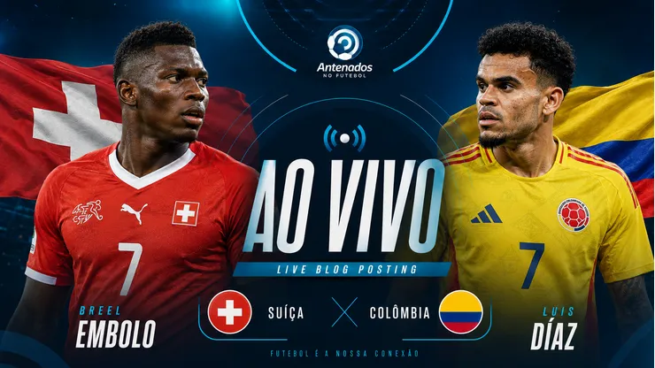 Suíça x Colômbia