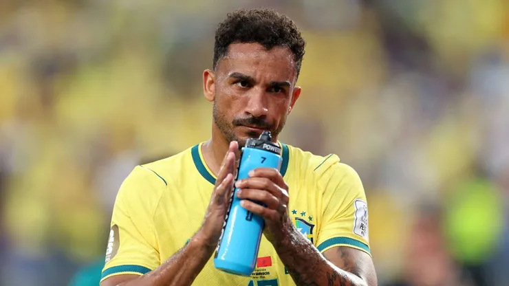 EAST RUTHERFORD, NEW JERSEY - JUNE 13: Danilo #13 of Brazil following the FIFA World Cup 2026 Group C match between Brazil and Morocco at New York New Jersey Stadium on June 13, 2026 in East Rutherford, New Jersey. (Photo by Dan Mullan/Getty Images)