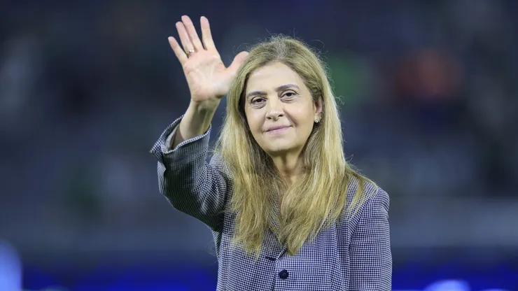 Leila Pereira, presidente do Palmeiras