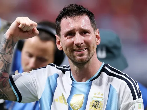 Antonela se declara a Messi após Argentina bater Egito