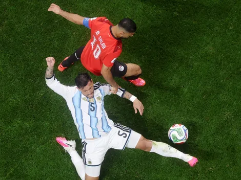 Torcedor da Argentina tatua lance decisivo de Paredes