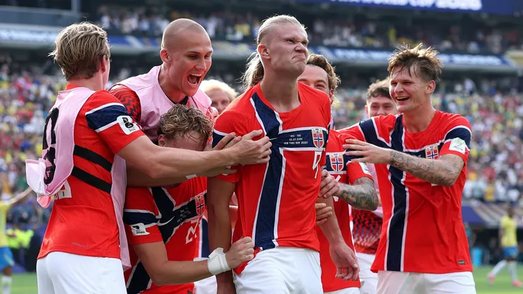 Brasil x Noruega pela Copa do Mundo. Foto: Al Bello/Getty Images