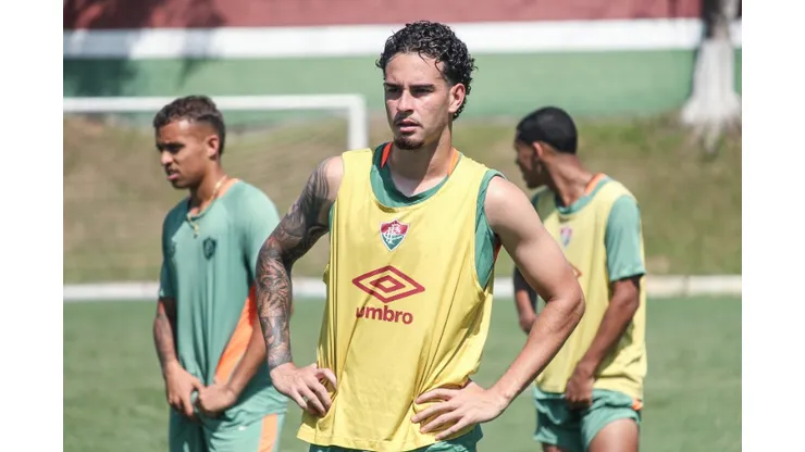 Agner durante treinamentos no Fluminense - Foto: Reprodução/Fluminense FC