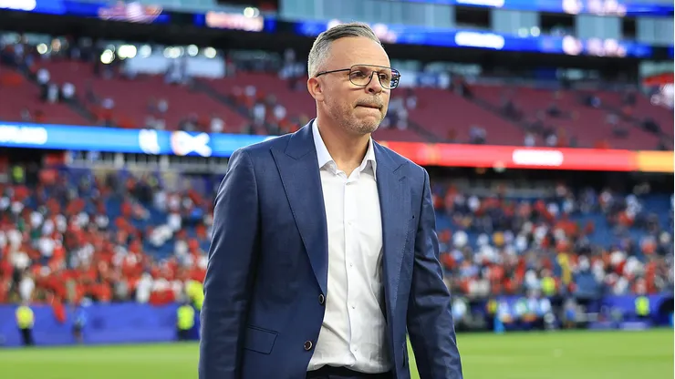 FOXBOROUGH, MASSACHUSETTS - JUNE 19: Mohamed Ouahbi, Head Coach of Morocco, looks on after the 1-0 win during the FIFA World Cup 2026 Group C match between Scotland and Morocco at Boston Stadium on June 19, 2026 in Foxborough, Massachusetts. (Photo by Buda Mendes/Getty Images)