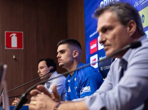 Gabriel Pec mira Cruzeiro x Flamengo