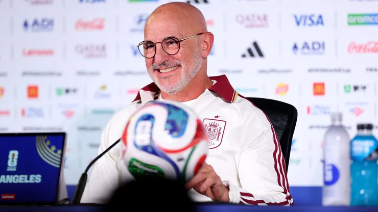 De La Fuente , técnico da Espanha. Foto: Florencia Tan Jun/Getty Images