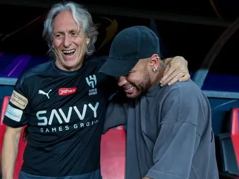 Neymar é citado por Jorge Jesus em coletiva de Portugal