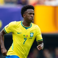 Vinicius Júnior lamenta eliminação do Brasil na Copa
