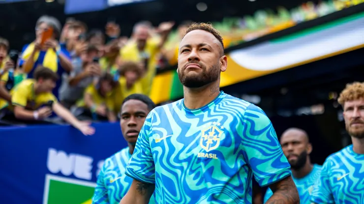 Neymar em Brasil x Noruega. Foto: Rodolfo Buhrer/AGIF