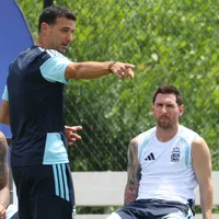 Scaloni banca Messi como cobrador de pênaltis da Argentina