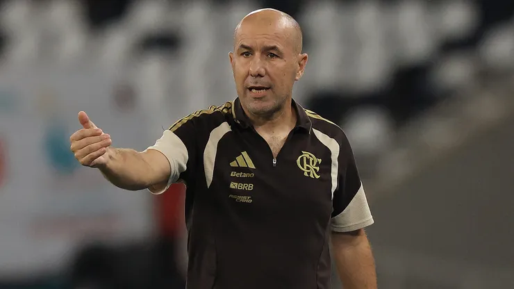 Leonardo Jardim celebra boa atuação do Flamengo contra o Benfica - Foto: Wagner Meier/Getty Images