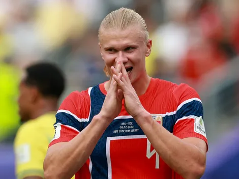 Haaland tenta até o fim, mas Noruega cai para Inglaterra