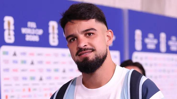 Flaco López teve papel crucial em Argentina x Suíça. Foto: Kevin C. Cox/Getty Images