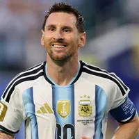 Messi celebra vaga da Argentina na semifinal