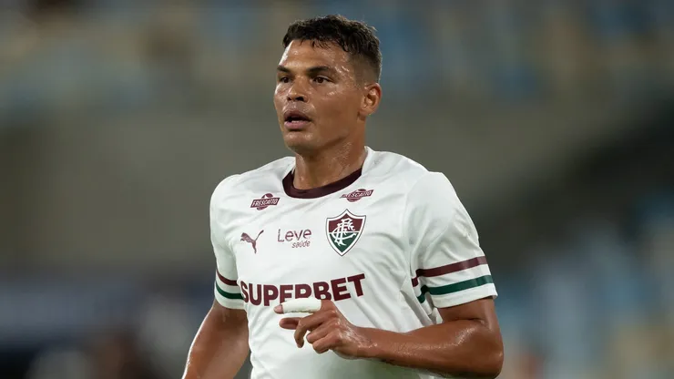Thiago Silva jogador do Fluminense durante partida contra o Bahia no estadio Maracana pelo campeonato Amistoso. Foto: Jorge Rodrigues/AGIF