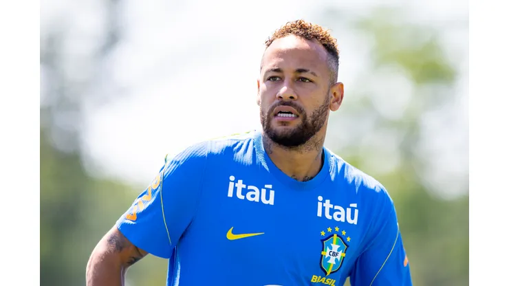 ESTADOS UNIDOS - NOVA JERSEY - 03/07/2026 - SELECAO BRASILEIRA, TREINO - Neymar Jr jogador do Selecao Brasileira durante treino no Centro de Treinamento CT Columbia Park. Foto: Rodolfo Buhrer/AGIF