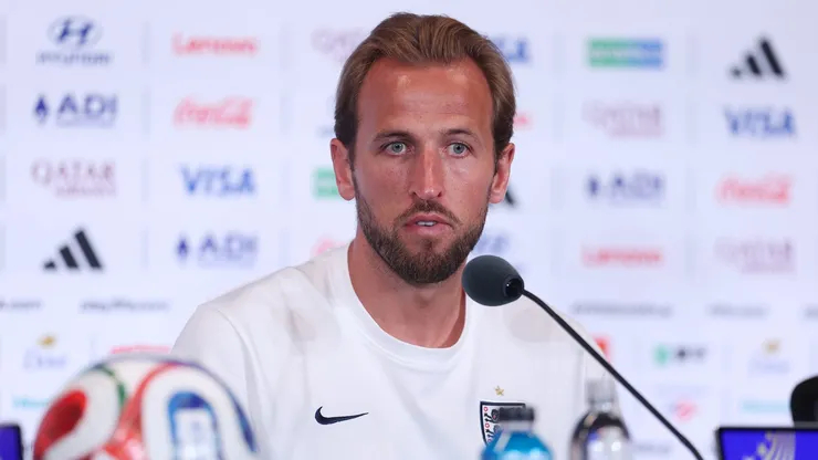 Harry Kane liga alerta para Inglaterra x Argentina. Foto: Richard Pelham/Getty Images