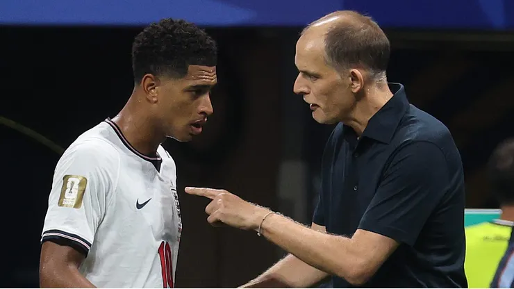Thomas Tuchel descarta problema com Jude Bellingham na Inglaterra.