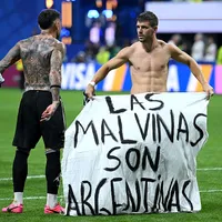 FIFA estuda punição para a Argentina após uso de faixa proibida