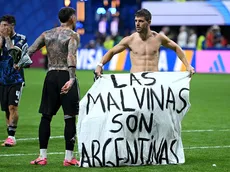 FIFA estuda punição para a Argentina após uso de faixa proibida