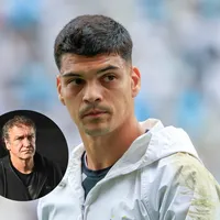Cuca saí em defesa de Gabriel Brazão após falha em derrota do Santos