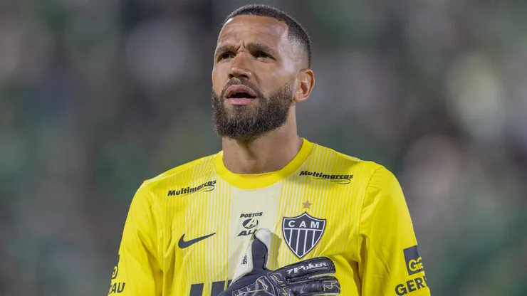 Everson jogador do Atletico-MG durante partida contra o Chapecoense no estadio Arena Conda pelo campeonato Brasileiro A 2026. Foto: Liamara Polli/AGIF