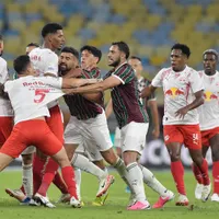 Confusão marca Fluminense x Bragantino