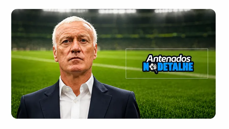 Deschamps, treinador da França.