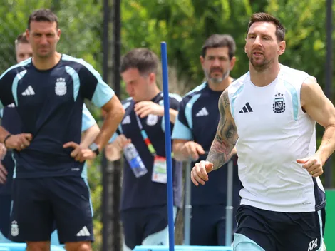 Scaloni exalta a importância de Messi antes da final