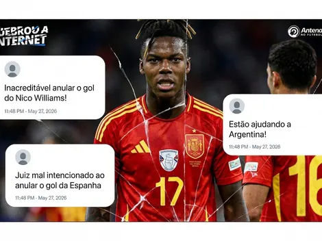 Gol anulado da Espanha gera reclamações nas redes: "Tentaram ajudar a Argentina"