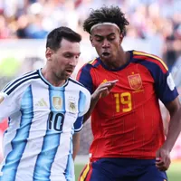 Barcelona celebra reencontro de Messi e Yamal